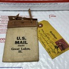 1920s U s  Navy Great Lakes Illinois Mail Bag Postcard Set Naval Training Rppc