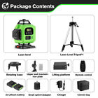 16 Lines 4d Laser Level 360   Self Leveling Rotary Cross Line Measure With Tripod