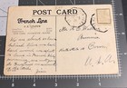 Antique S  S  France French Line Ship Steamship Boat Ocean Liner Postcard