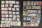 Belgium Stamps Early 1900s-2000s Huge Collection 1000  Off Paper Back Of Book Nh