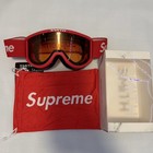 Supreme X Smith Snow Goggles Red Fw15 Limited Edition Ski Snowboard Rare Nib