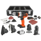 Black decker Matrix tm  20v Max  6-tool Combo Kit With Case - Bdcdmt1206kitc