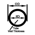 2 3 4    Od Diameter 12  Inch Long Clear Acrylic Plexiglass Lucite Tube 2 1 2  Id