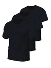 New 3-12 Pack Men s 100  Cotton Tagless T-shirt Undershirt Tee Plain Black S-xl