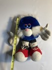 Nadel   Sons Vintage Blue Plush Toy Stuffed Animal