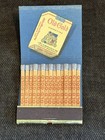 Rare Vintage Feature Matchbook   old Gold   cigarettes Lorillard Co Matches Unstruck