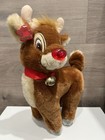 Vintage Applause Rudolph The Red Nosed Reindeer Plush Stuffed Animal 14    Tall