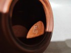 Artisanal Yixing Teapot Gongfu Cup Puer Tea Handmolded Sculpted Carved Appliqued
