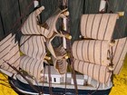 An Antique Mini Mayflower Ship