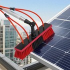 Pole Overall Length 10m 32 81ft Solar Panel Cleaning Brush  Pole Cleaning Kit