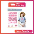 12 Sheets 612 Pieces Iron On Letters And Numbers For Clothing 2 Inch Iron On Let