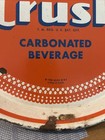 Antique 1947 Orange Crush Beverage Tray 12 In  Dia  Made In Usa