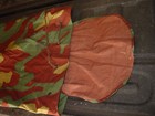 Vtg Ww2 Style Italian Army M29 Camo Telo Minetico Zeltbahn Shelter Half Bag