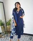 New Indian Cotton Readymade Party Wear Indian Salwar Kameez Suit Straight