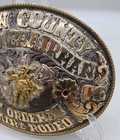 Sterling Silver 12k Fair   Rodeo Belt Buckle Chairman Award Cowboy Vintage 2006