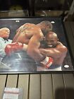 Mike Tyson Signed Autographed 16x20 Photo Vs  Holyfield    the Bite   