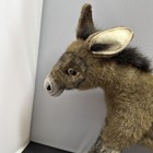 Hansa Finely Handcrafted Life Like 14  Tall Plush Donkey Posable Legs Burrito
