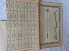 Vintage Share Certificate Stock Bonds Action Match Tobacco Timber Supply Co 1926