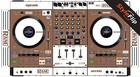 Rane Four Skin   7 Neutral Color Blocking Choices   Protective Decal   Styleflip