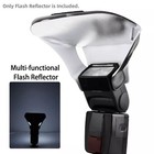 Dslr Camera Flash Bounce Reflector Diffuser    Cover Kit For Canon For Nikon