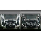 Real Carbon Fiber Central Control Air Vent Set Trim For Ford Focus 2012-14