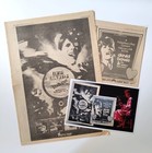 Official David Bowie Ziggy Stardust Us Tour 1973 Radio City Press Poster   Pic  