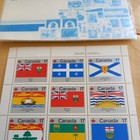 1979 Canada Day Flags Sheetlet Of 12 Stamps - Mint Never Hinged 