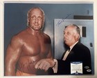 Dodgers Tommy Lasorda   Wwe Hulk Hogan Signed 16x20 Photo Auto Psa dna   Beckett