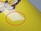 Ando Cloisonne Vase Yellow Ground Butterflies With Flaws 20 9cm Scratches