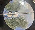 Norman Brumm Signed Enamel On Copper Plate Chickadee 9 5    Large Size