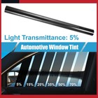 Universal Car Window Tint Film 5  Vlt Heat Block Scratch Resistant Pet Pack Of 1