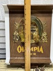 Vtg Olympia Beer Light Up Sign Good Luck Horseshoe Barware Tavern Man Cave As Is