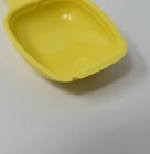 Vintage Yellow Tupperware Nesting Plastic Measuring Spoon Set Of 5