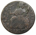 1787 Connecticut Copper  Draped Bust Left  Miller 37 5-e  Heavyweight Planchet