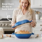 2 Qt Oval Dutch Oven For Bread Baking  Enamelled Cast Iron Bread Oven For Sou   