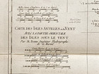 C1780 Genuine Antique Map Lesser Antilles  West Indies  By R  Bonne