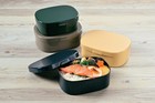 Hakoya Quickly Washable Lunch Box M 600ml Dark Green 303452 Made In Japan
