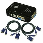 2 Or 4 Port Usb ps2 Kvm Vga Switch With 2 Or 4 Set Cable For Mouse Monitor Pc