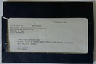 Tommy Lee   Motley Crue Original Telemessage 1984 Concert In England