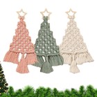 Christmas Tree Macrame Diy Kit For Beginners Hanging Ornaments For Holiday Decor