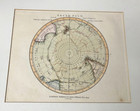 Original Antique Map 1801  south Pole  Extending     By Laurie   Whittle  London