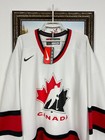 Vintage Nike National Team Canada Ice Hockey Jersey White Shirt Mens New Size L