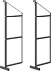 Shipping Container Shelving Bracket 2pack 22x60 In 3-tier Cargo Storage Supports