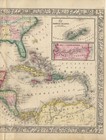Mexico -- Central America --   Map Of Mexico Central America And The West Indies