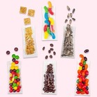 200 Pcs 2x3 Crystal Clear Resealable Cello cellophane Bags For Treat  Bakery    