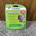 Nos Vtg Quicksnap Flash Cameras Fujufilm Color 400 Speed 2 Pack