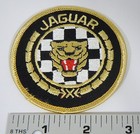 Jaguar Cars W classic Cat Head Iron-on British Automotive Car Patch 3 