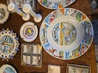 Seattle Spokane  World   s Fair 1962 Plate   Space Needle Hanging Plate Lot 