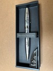Disney Mickey Mouse Executive Collection Retro Etched Silver Metal Ballpoint Pen
