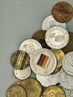 55 Advertising Trade Tokens Lot - Vintage Business Exonumia Mixed Type   Brands